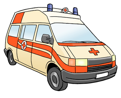 Illustration Rettungswagen Illustration Rettungswagen