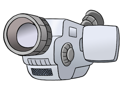 Illustration Camcorder Illustration Camcorder